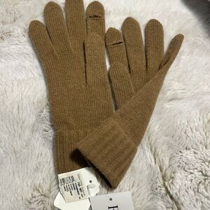 NWT Cashmere Gloves Portolano in Hazel